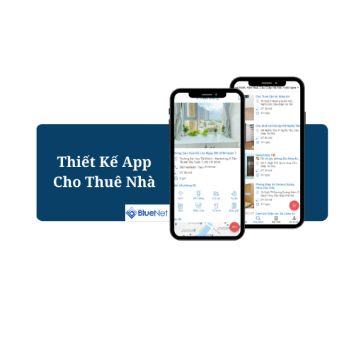 Thiet ke app cho thue nha logo