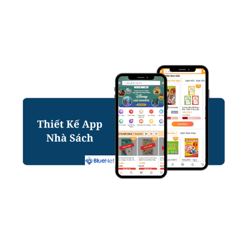 Thiet ke app nha sach logo