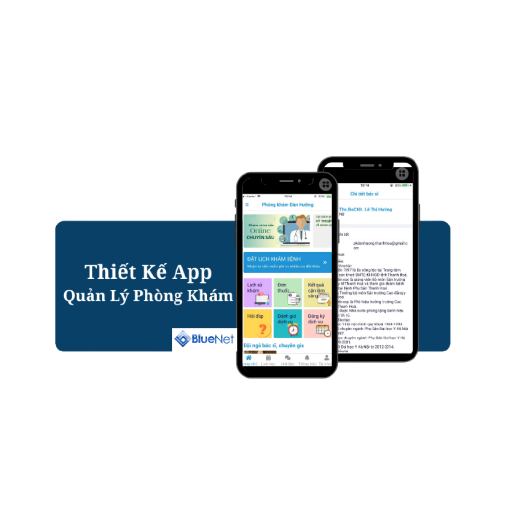 Thiet ke app quan ly phong kham logo