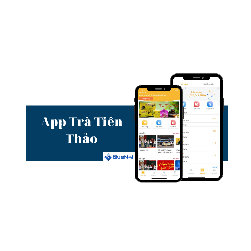 Thiết kế app bán trà tiên thảo - Trà thảo mộc thơm vị