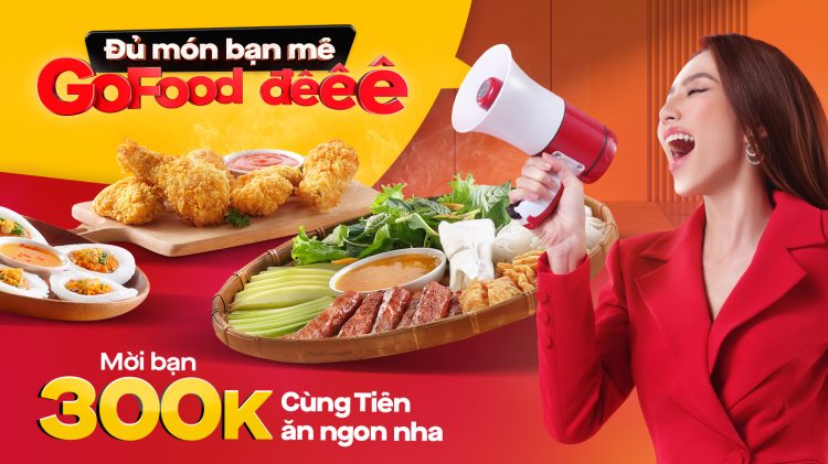 App đặt đồ ăn của Gofood