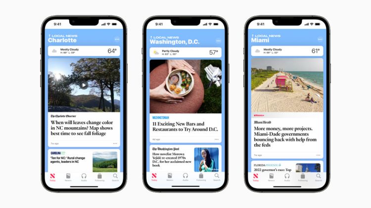 app tin tuc apple news