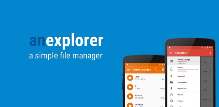 mã nguồn app andorid AnExplorer