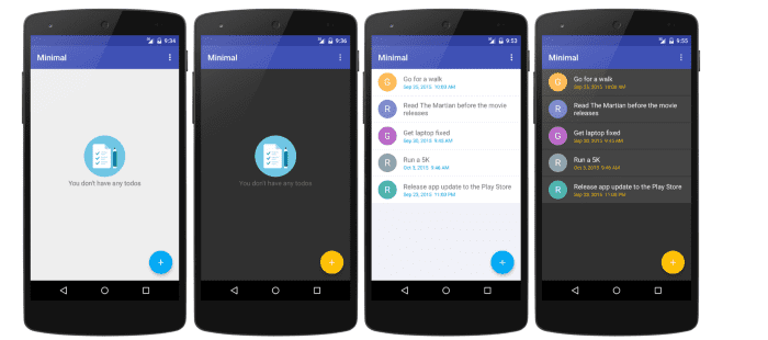 Mã nguồn app andorid Minimal ToDo cho bạn mới bắt đầu học lập trình